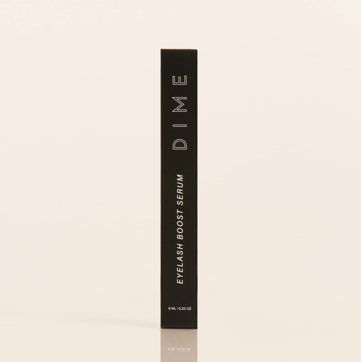 Recyclable box and materials displayed, DIME sustainable packaging and clean-beauty benefit