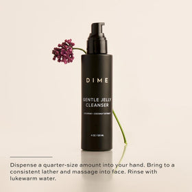 DIME ingredient label close-up showing clean, vegan formulation benefit