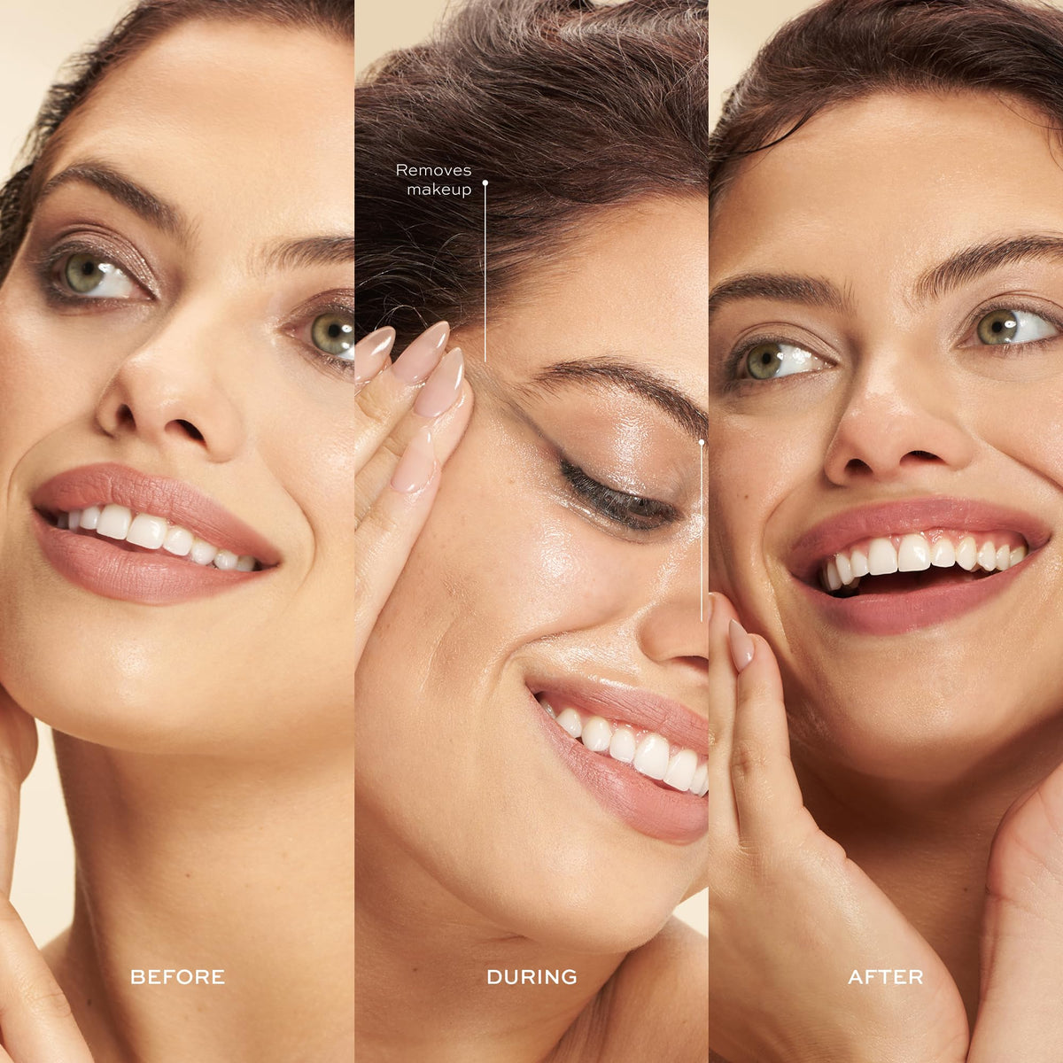 DIME arranged ingredients showing meadowfoam jojoba and elderberry benefits