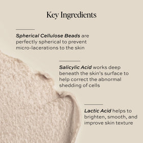 DIME application in hand demonstrating easy massage and cushioned exfoliation benefit