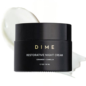 DIME jar front view showing product branding and clean packaging benefit