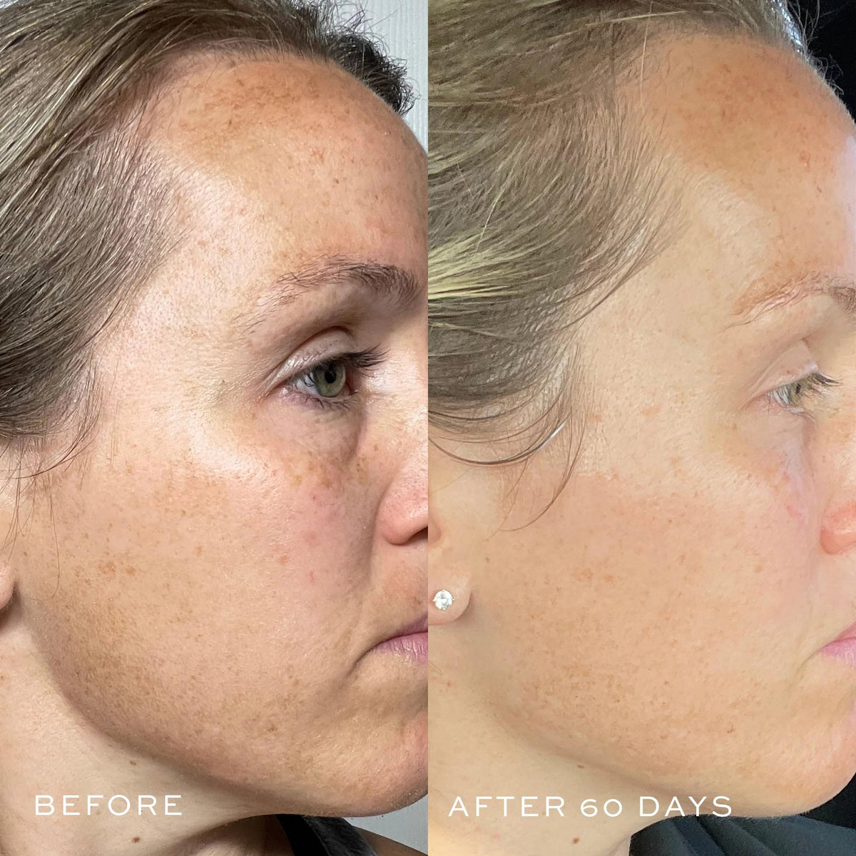 DIME TBT Serum texture drop on skin illustrating lightweight feel