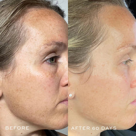 DIME TBT Serum texture drop on skin illustrating lightweight feel