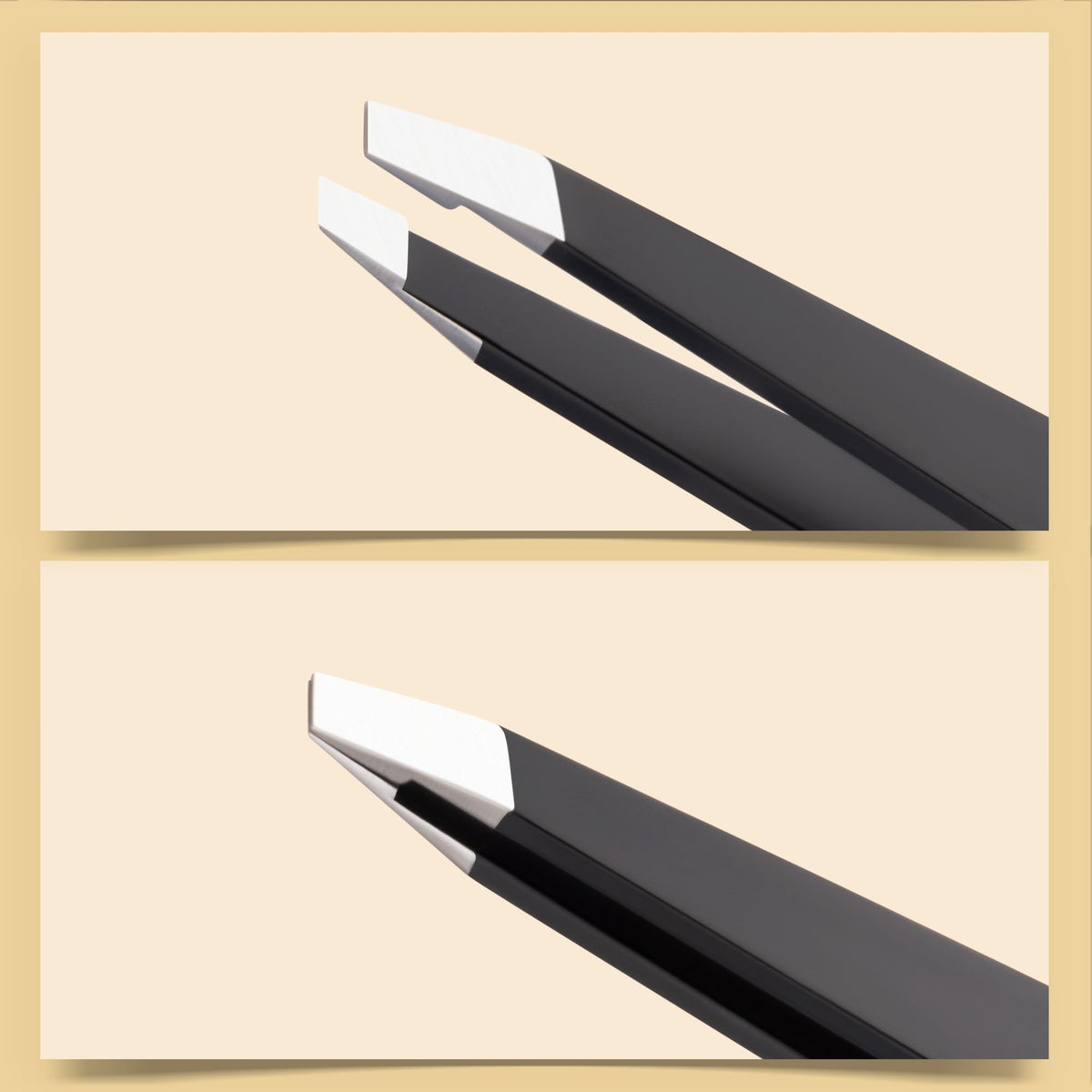Diodiva close-up of slant tip highlighting secure hair grip for accurate shaping