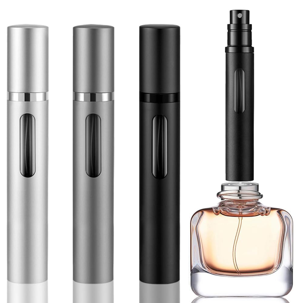 DIOHIO front view of three refillable atomizers showing portability benefit