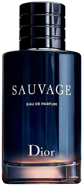 Dior Sauvage bottle front showing sleek design and premium finish
