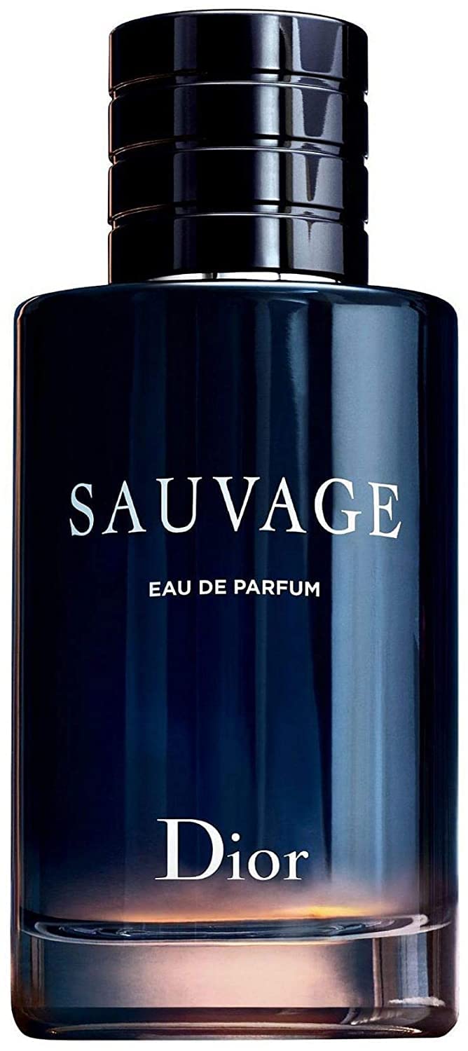 Dior Sauvage bottle front showing sleek design and premium finish