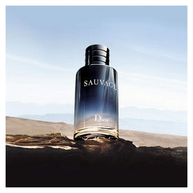 Dior Sauvage on dresser in morning routine suggesting everyday confidence benefit