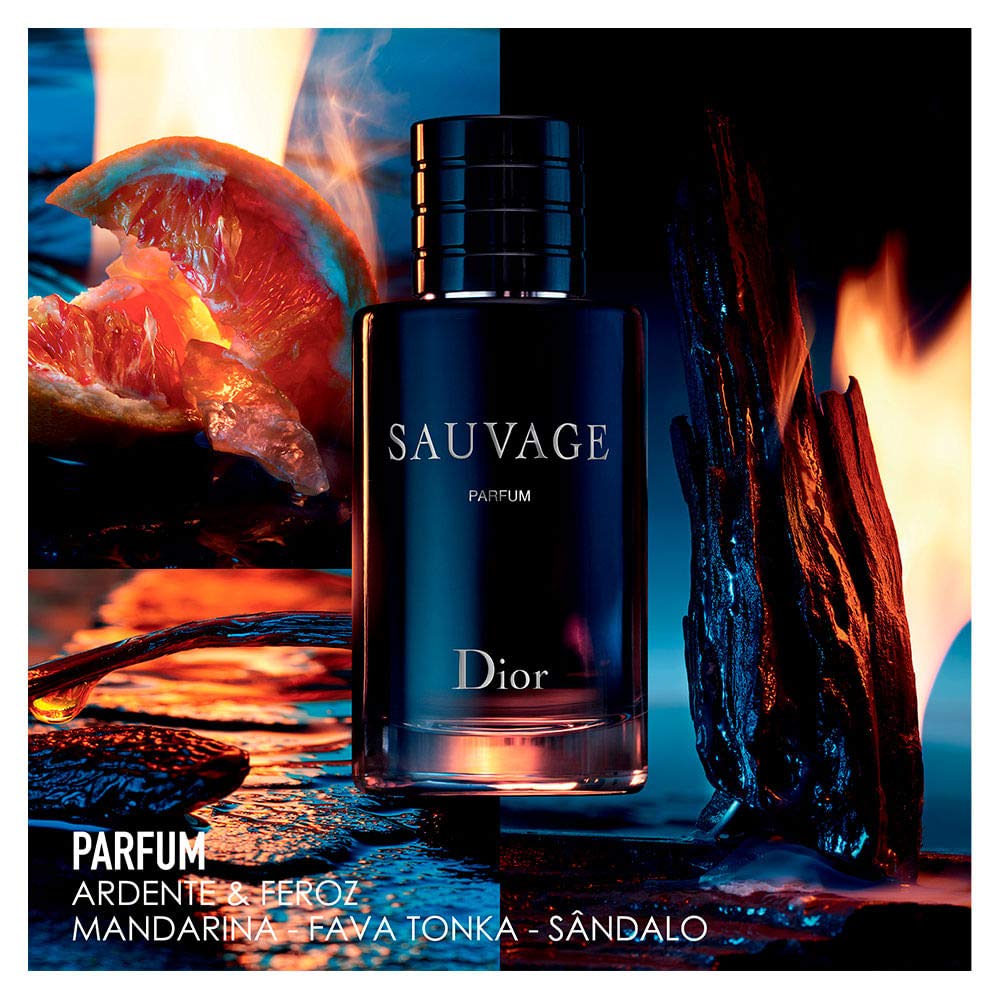 Dior Sauvage spray nozzle close-up highlighting easy, precise application