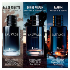 Dior Sauvage 3.4 oz beside common objects to show bottle scale and value