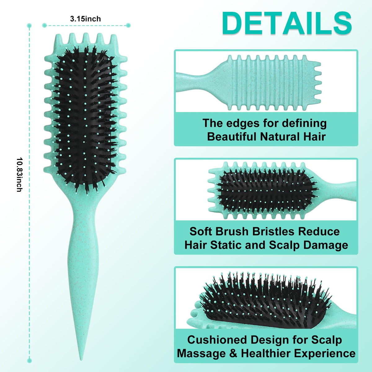 DiorSun bristle close-up showing gentle tips for reduced breakage