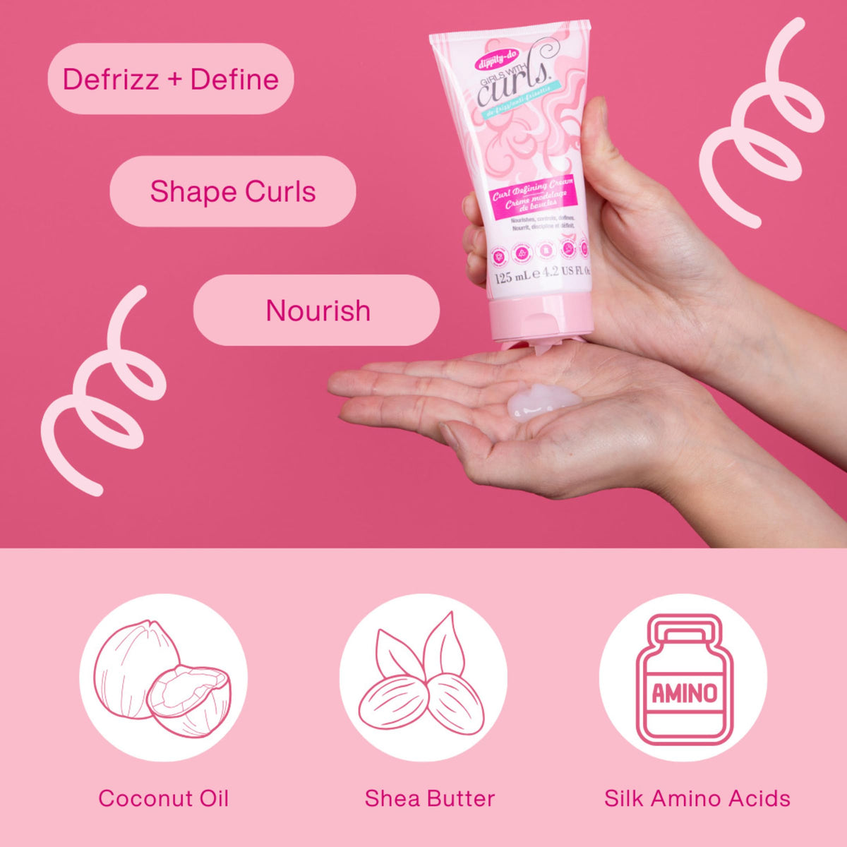 Dippity Do back label with ingredients and usage instructions visible
