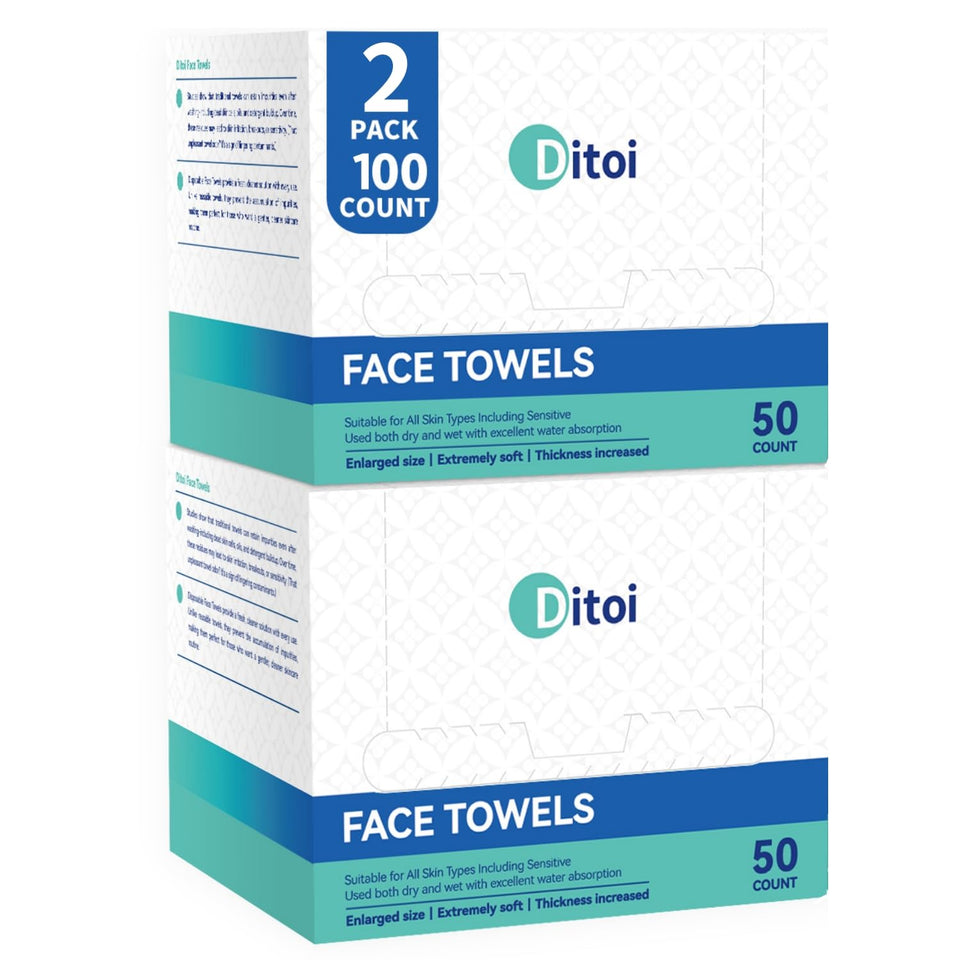 Ditoi front packaging showing 100-count convenience and hygiene benefit