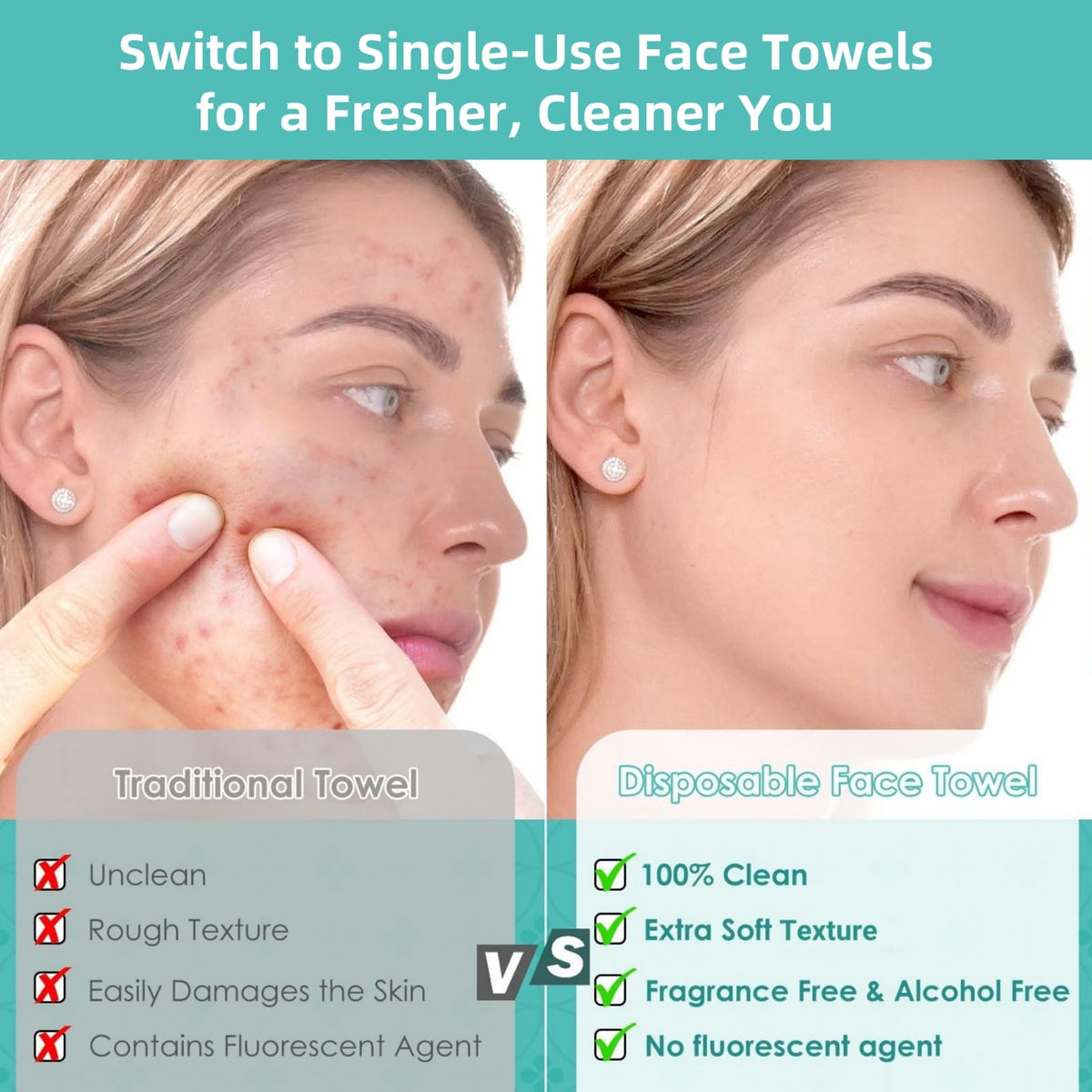 Ditoi removing makeup demonstrating effective foundation and lipstick removal