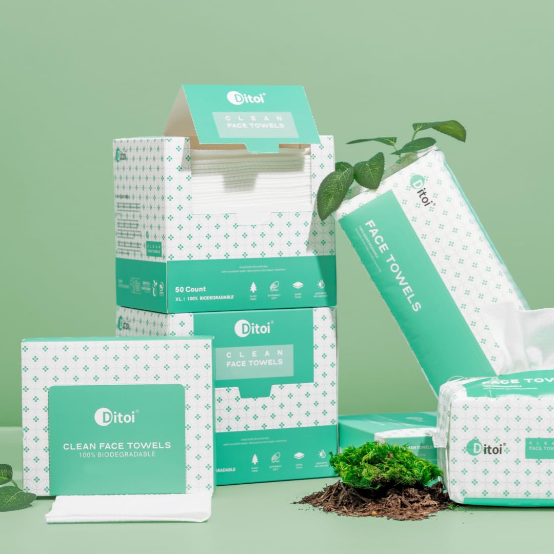 Ditoi towels packed for travel showing portability and hygiene benefit