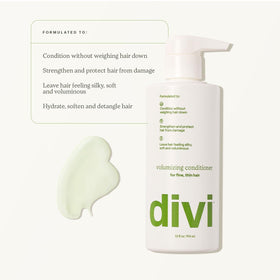 divi duo staged in bathroom conveying everyday volumizing routine