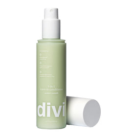 Divi front packaging spray bottle showing sleek design and size benefit
