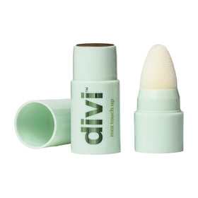 divi brush applicator close-up for precise root coverage