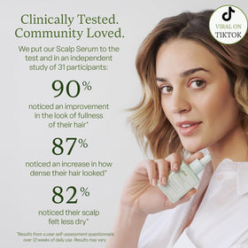 divi serum texture on hand, lightweight non-greasy finish demonstrated