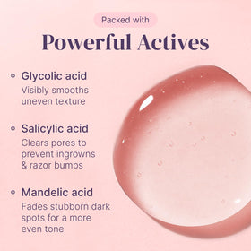 Divine Derriere roll-on applicator demonstrating precise, mess-free application