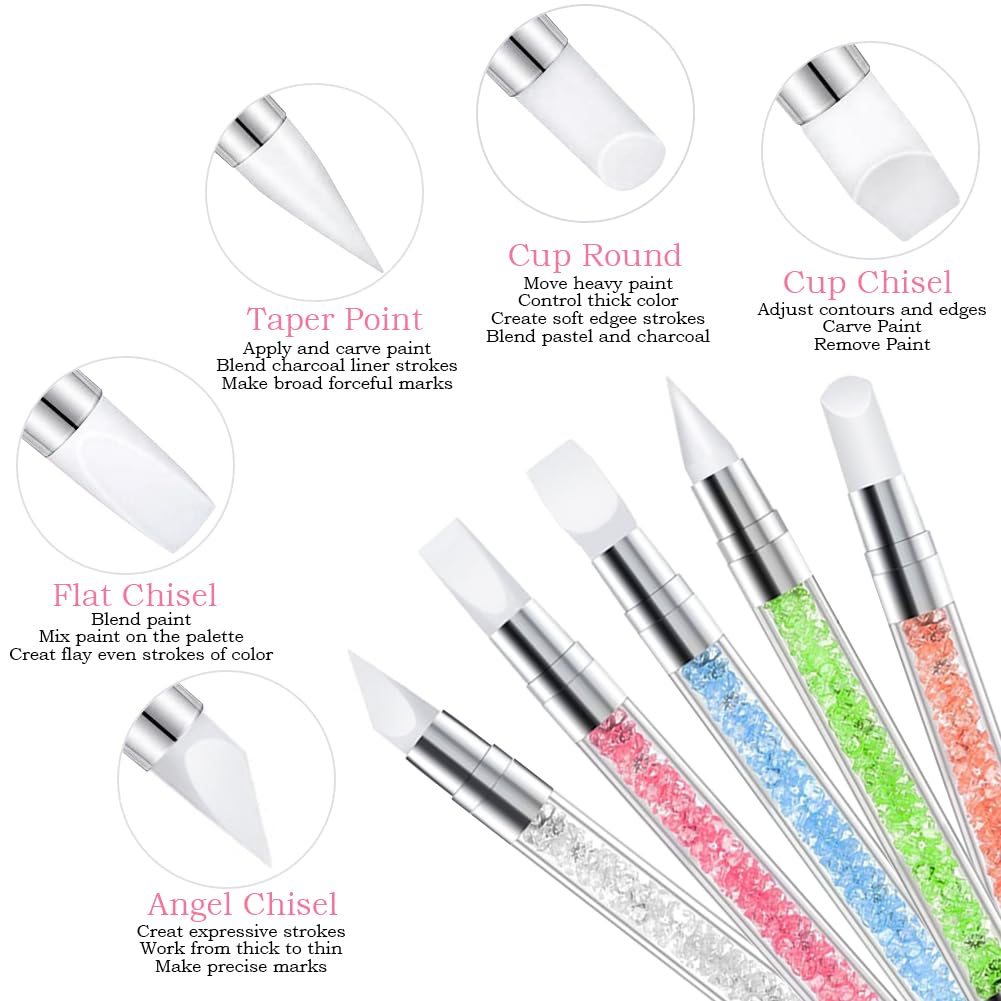 DIYCICO nail art sculpture pens detail for shaping three-dimensional accents