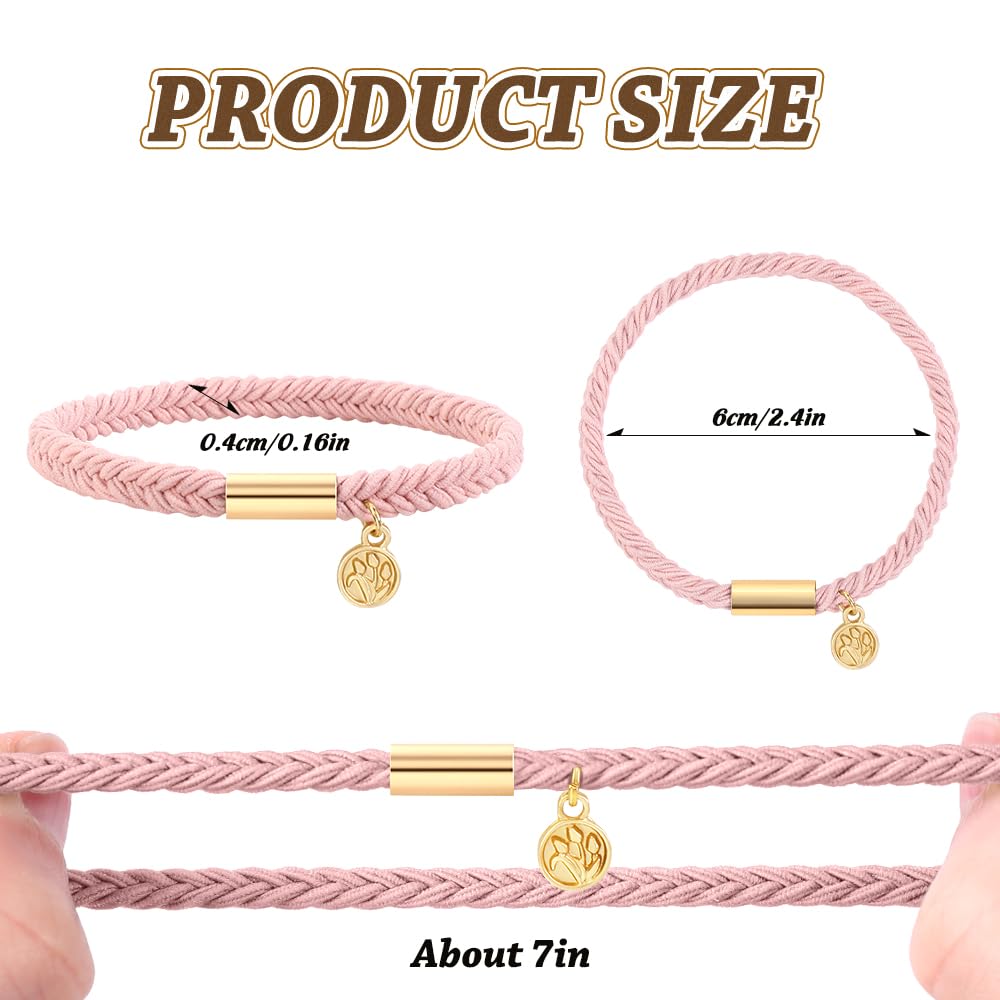 DIYDEC hair ties held in hand to show size and portability for travel convenience