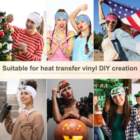 DiyJibb headband next to hand showing size and easy portability