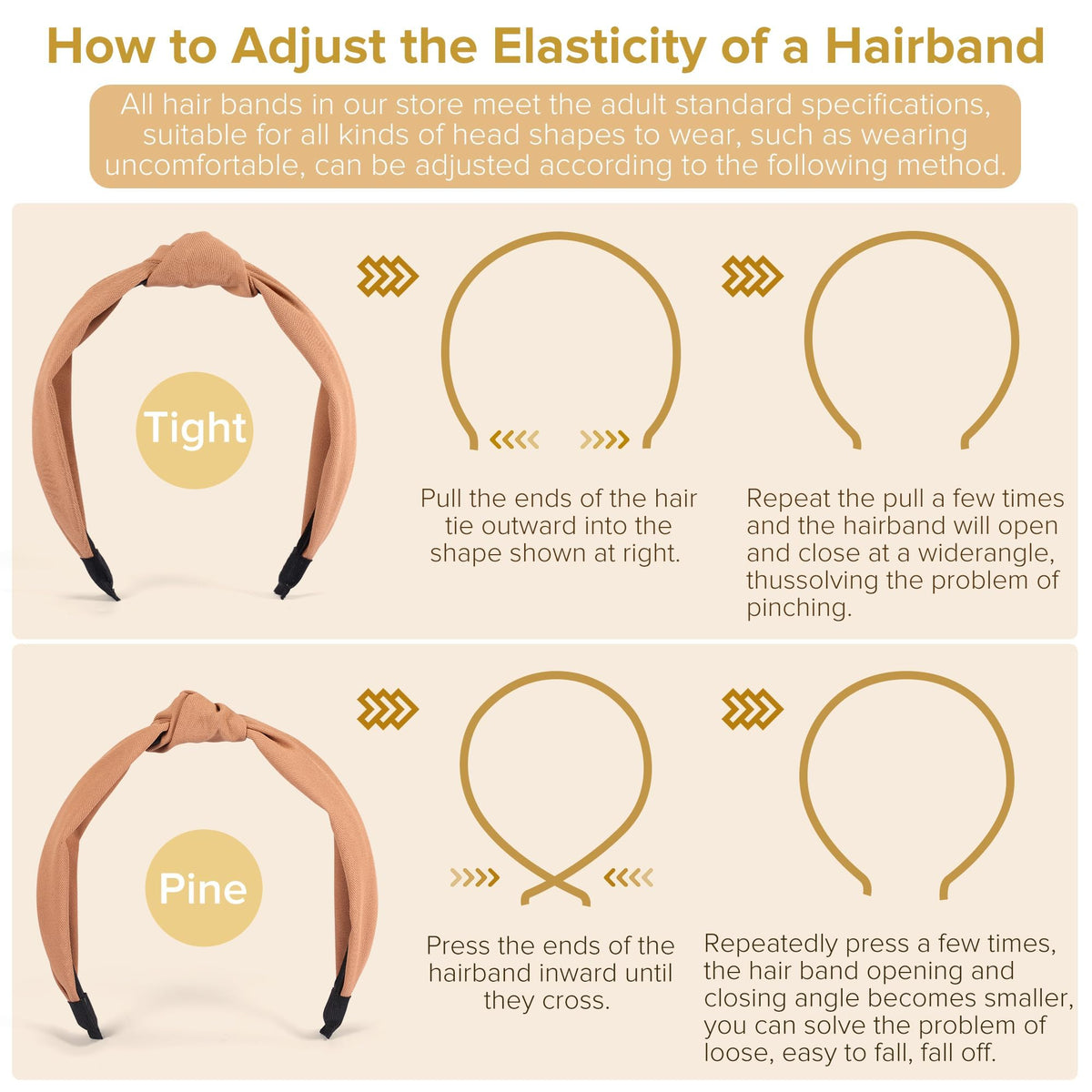 DiyJibb headband held in hand to show compact size and comfortable fit