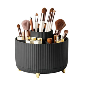 DJBVHSF front view showing compact spinning organizer and neat storage
