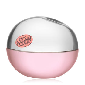 DKNY close-up of floral notes and bottle detail highlighting scent elegance