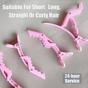 Dkpyt clips packed in travel pouch for portable styling and touch-ups
