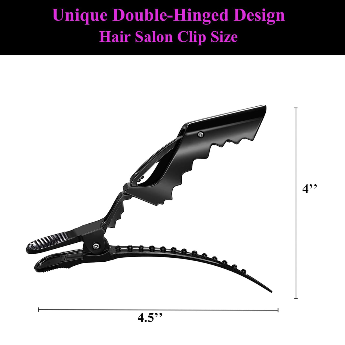 Dkpyt clip held in hand to show compact size and portability