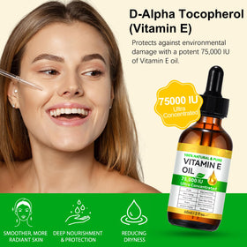 DLOMFVFQ oil applied to hair ends for smoother, polished-looking strands