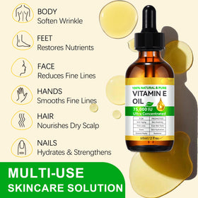 DLOMFVFQ oil texture on skin demonstrating quick absorption and non-greasy feel