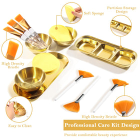 DLUGOPIS compressed sponges expanded to full size for easy cleansing