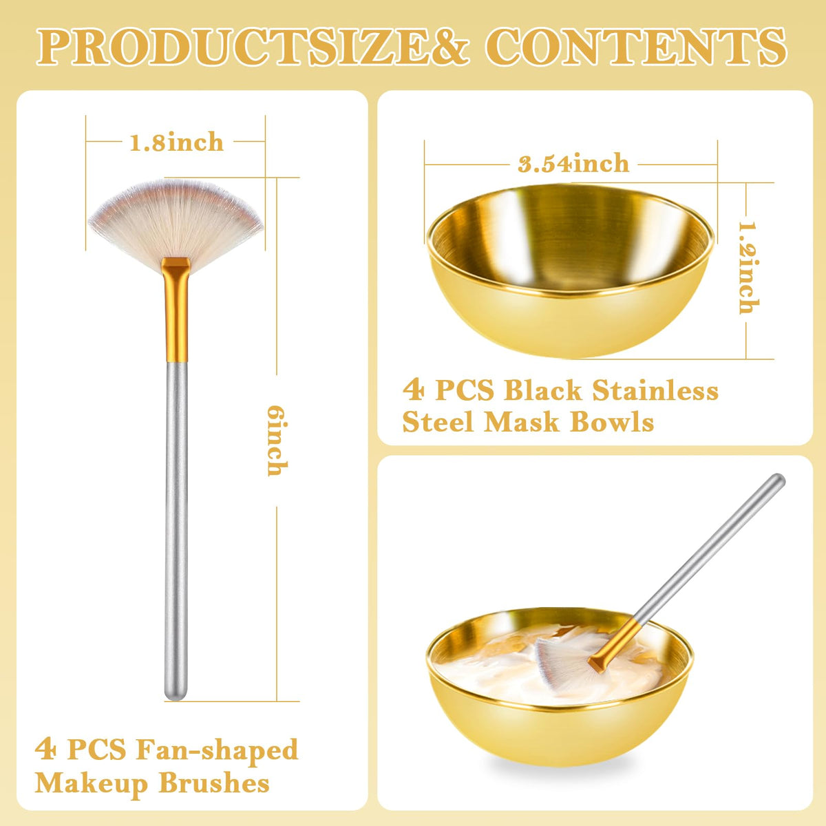 DLUGOPIS gold stainless steel bowl close-up highlighting durable easy-to-clean surface