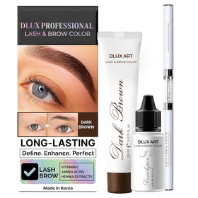 DLUX PROFESSIONAL front packaging showing kit contents and benefits