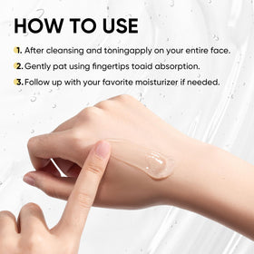DLWUEN after use moisturized skin close-up demonstrating smoother, hydrated complexion