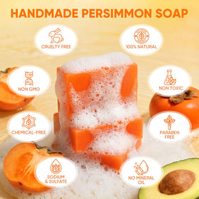 DLWUEN arranged natural ingredients including persimmon and oils to emphasize pure formulation