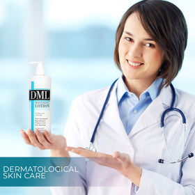 DML 16 oz bottle beside common items to show size and value for frequent use