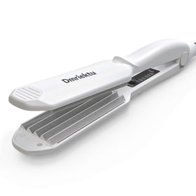 Dmriektu front view shows compact crimper and benefits quick styling