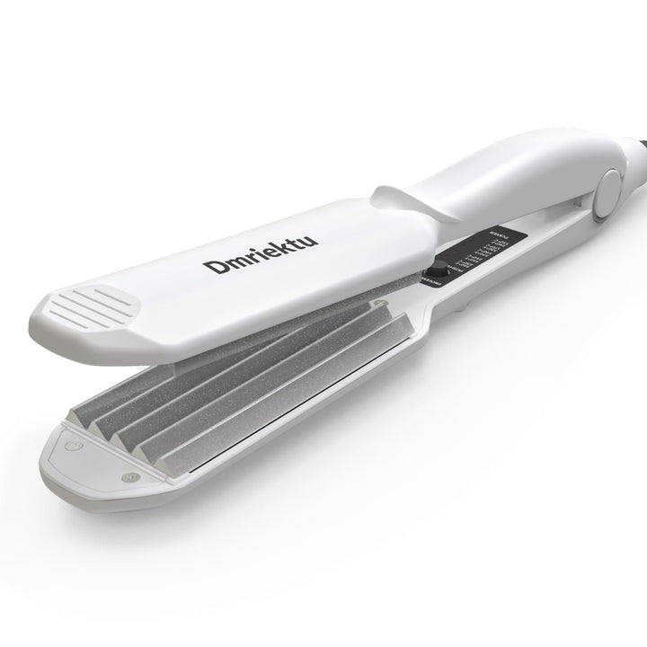 Dmriektu front view shows compact crimper and benefits quick styling