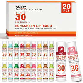 DMSKY front packaging showing 20-pack and SPF 30 protection benefits