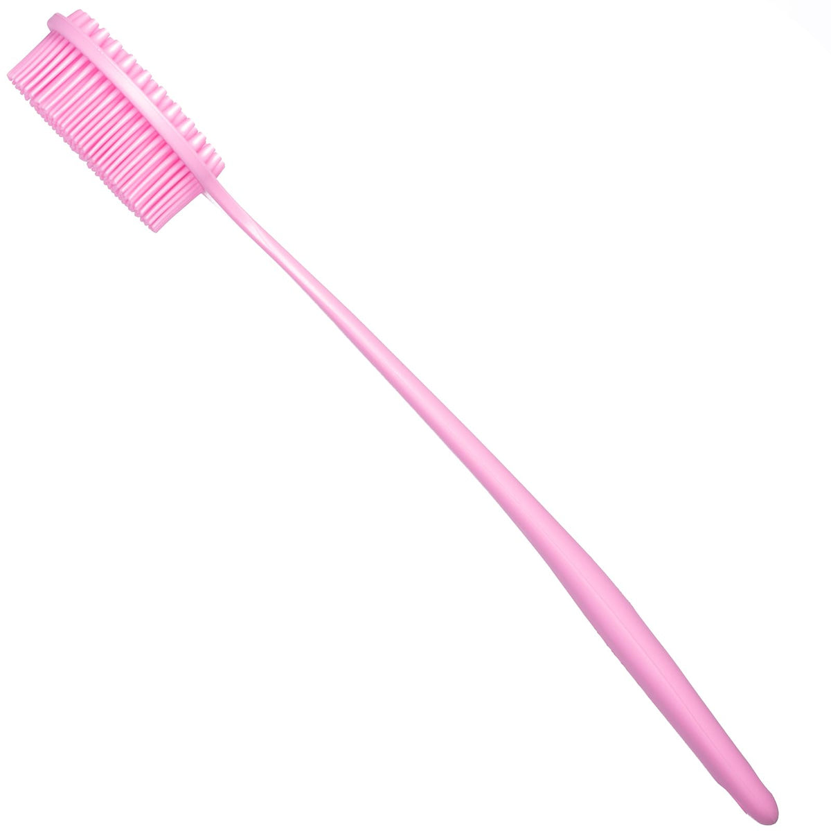 DNC handle detail showing ergonomic grip for secure shower use benefit