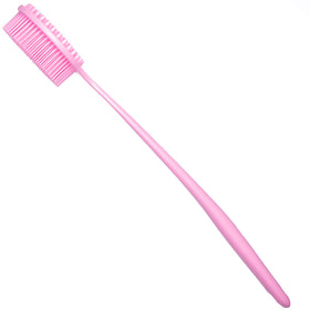 DNC handle detail showing ergonomic grip for secure shower use benefit