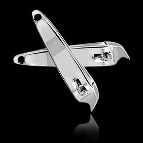 DNHCLL pair displayed on surface showing polished metal durability