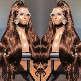 Dochuman HD lace frontal detail highlighting pre-plucked hairline for seamless blend
