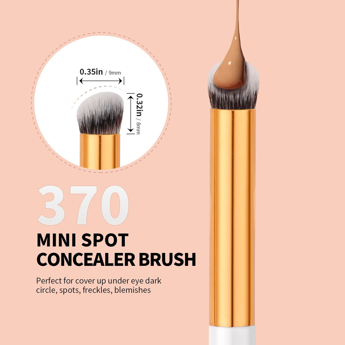 docolor angled tip detail for accurate under-eye contouring