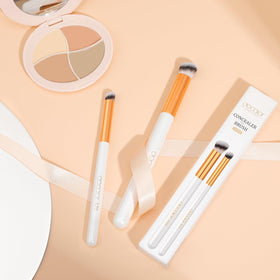 docolor brushes stored in a cosmetic bag for travel-ready convenience