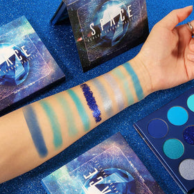 docolor close-up metallic sequin shade highlights intense jewel-like sparkle